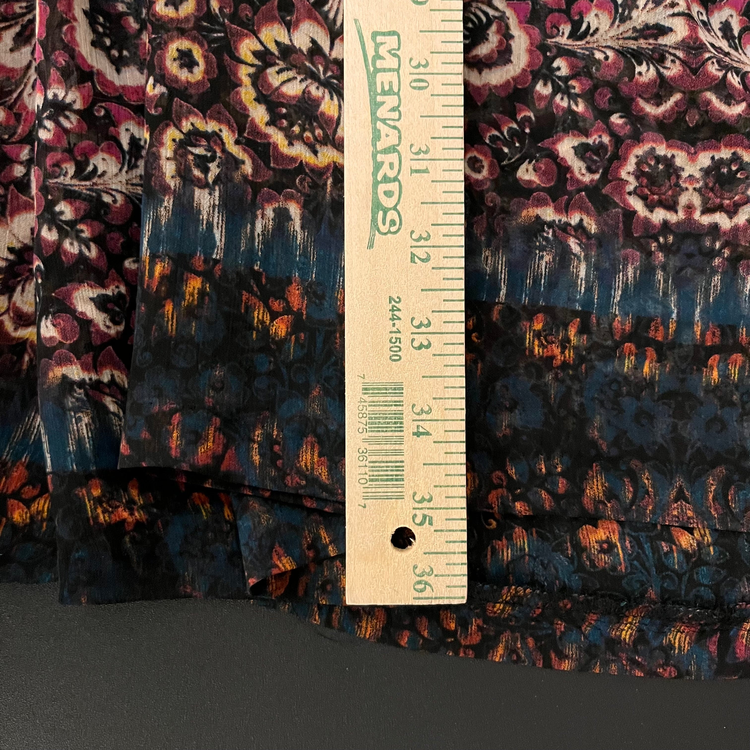 (14) Earthy boho patterned sheer coverup dress