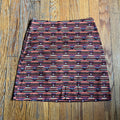 (0) Loft Abstract print mini skirt