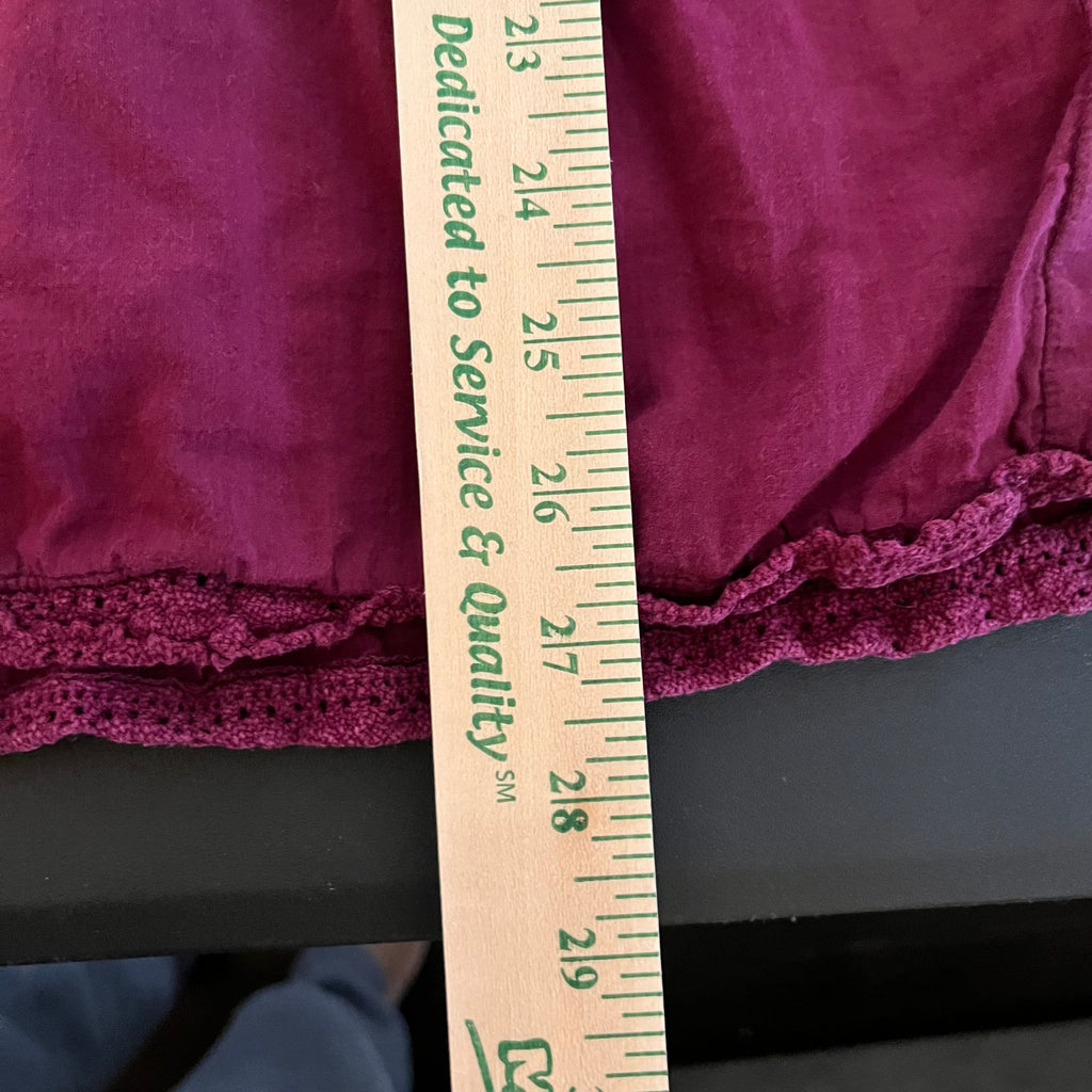 (XXL) 2000s Old Navy baby doll puff sleeve top with tie up strings