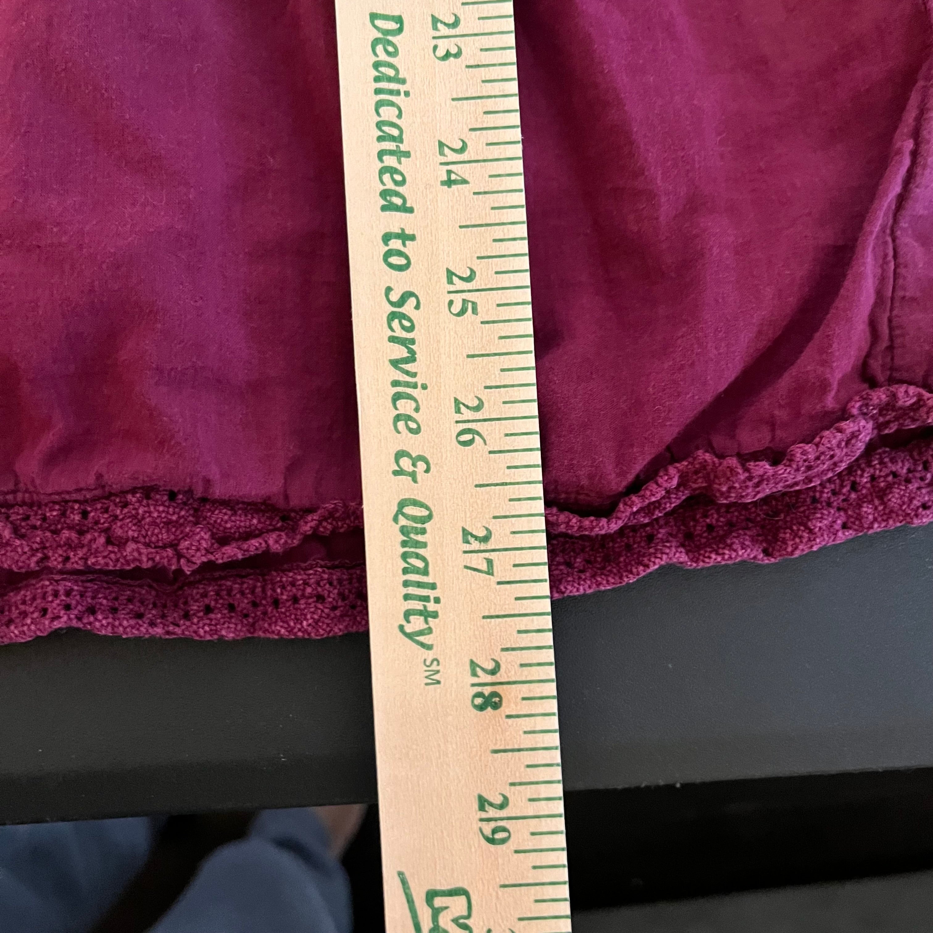 (XXL) 2000s Old Navy baby doll puff sleeve top with tie up strings