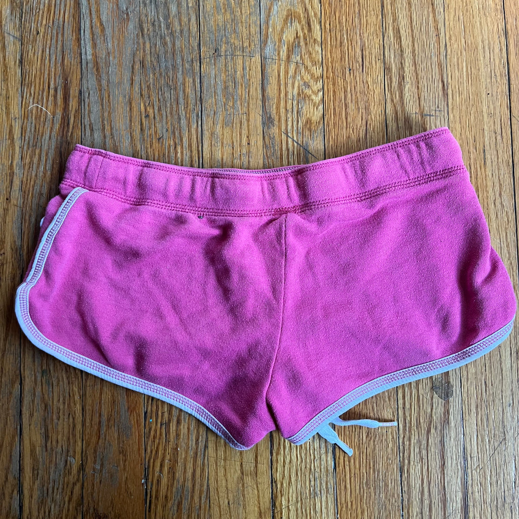 (M) 2000s Aeropostale pink & white micro sweat shorts