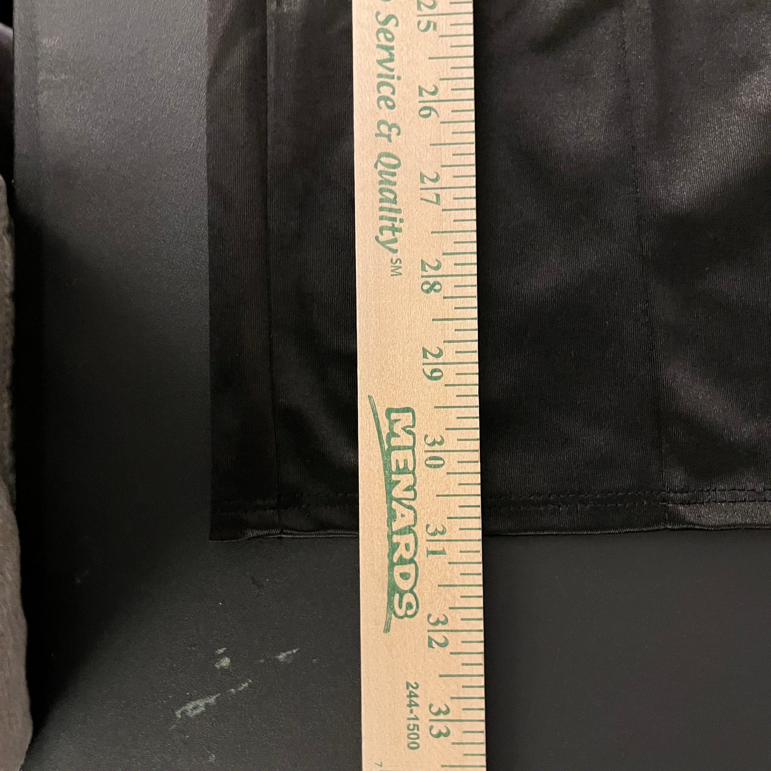 (6/S) Topshop black babydoll mini dress with ruffle detail